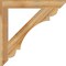 Ekena Millwork Olympic Slat Rough Sawn Bracket, Western Red Cedar, 4"W x 34"D x 34"H BKT04X34X34OLY06RWR - alternate 3